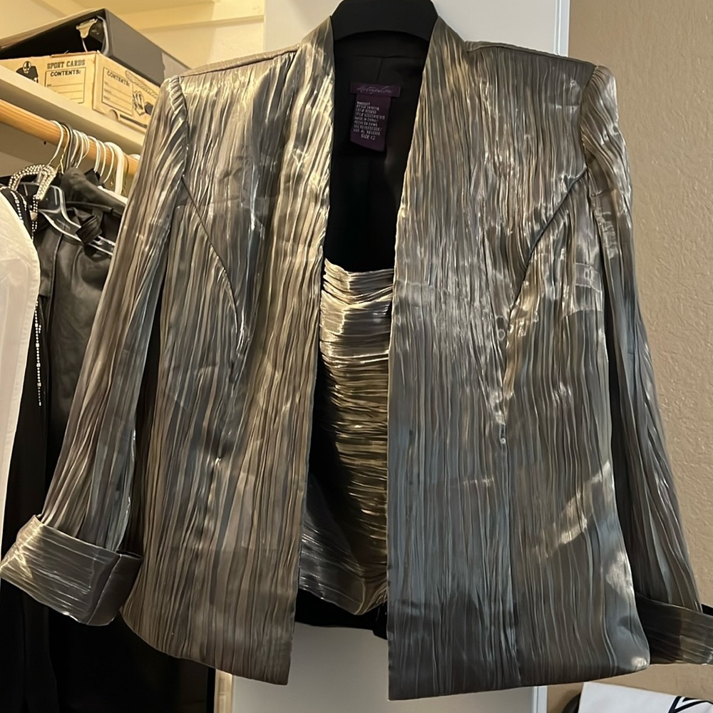 Gold Jacket & Cami